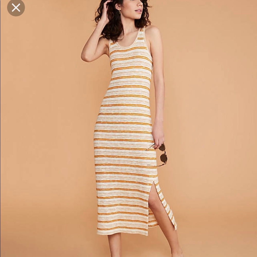 Lou & Grey Embroidered Maxi Dress